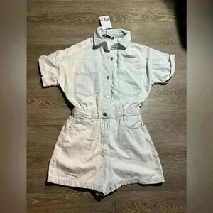 🔥🔥ZARA Denim Romper